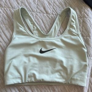 Nike mint green sports bra